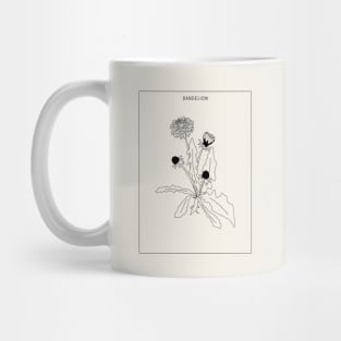 Vintage Dandelion Mug